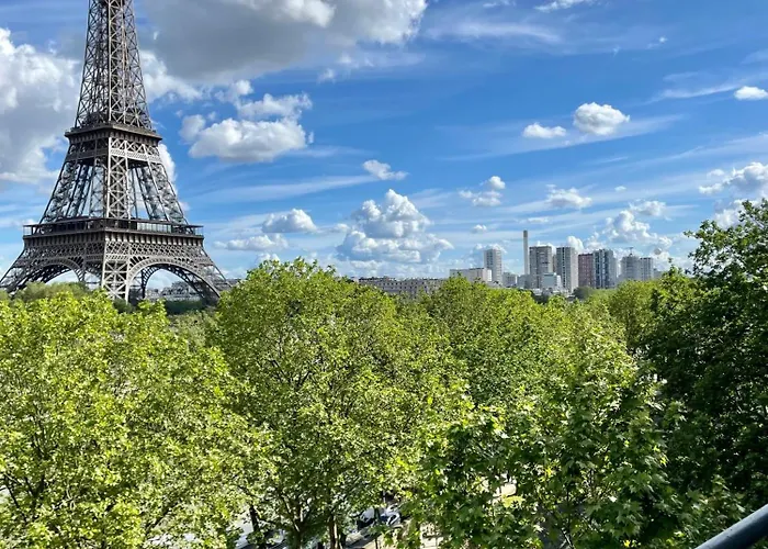 Apartman New York-superbe Vue Tour Eiffel Pont De L'alma *
